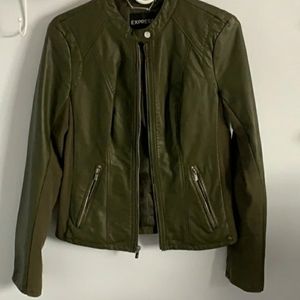 Leather Faux Express Jacket